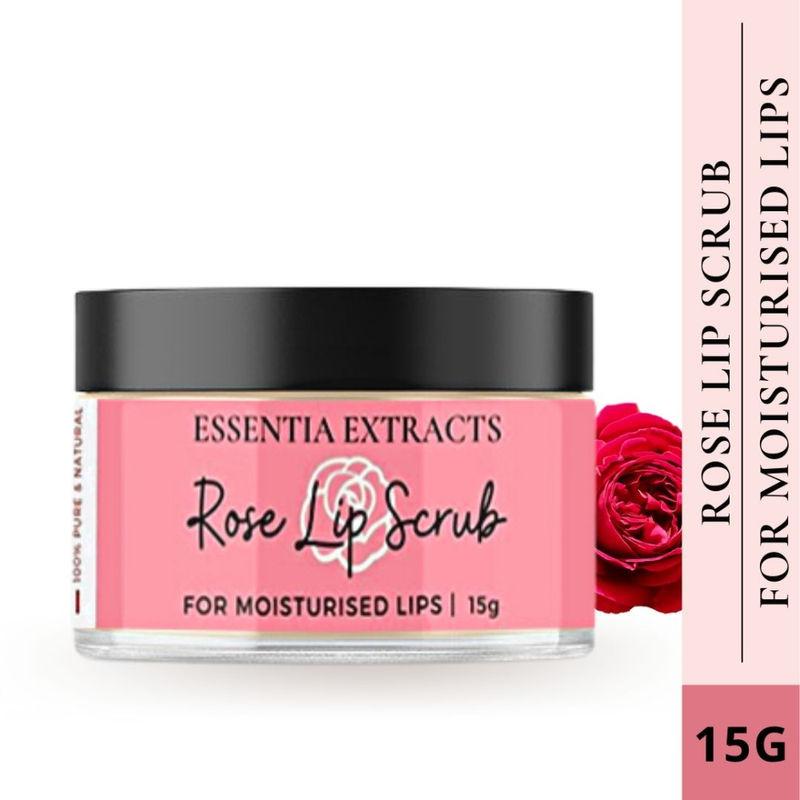 essentia extracts rose lip scrub