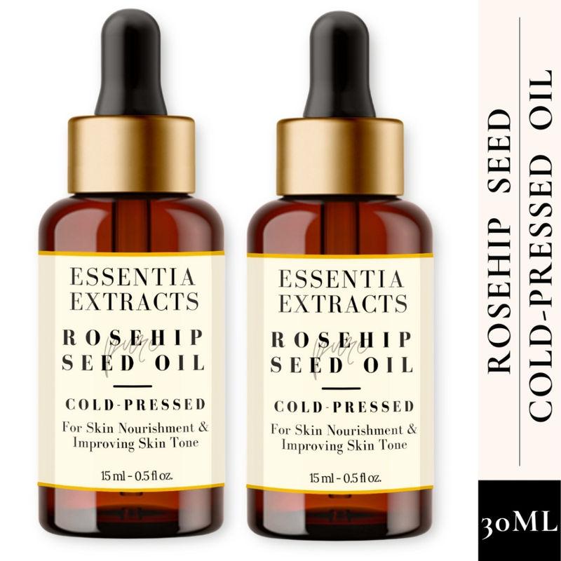 essentia extracts rosehip seed oil cold-pressed - pack of 2