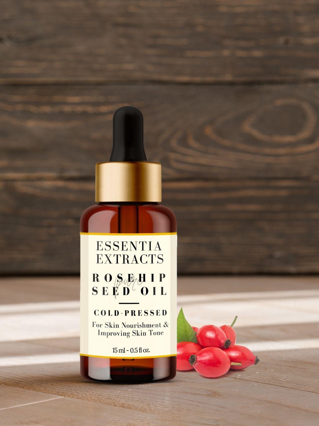 essentia extracts set of 2 cold-pressed rosehip oil 30ml