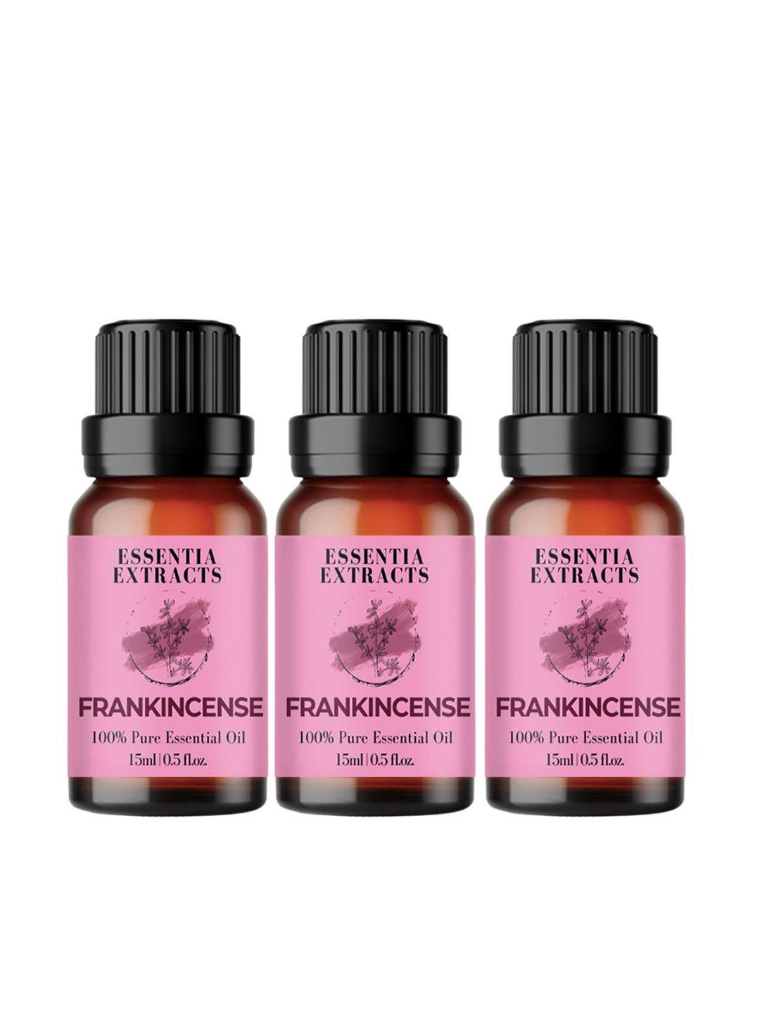 essentia extracts set of 3 pure frankincense essential oil - 15 ml each
