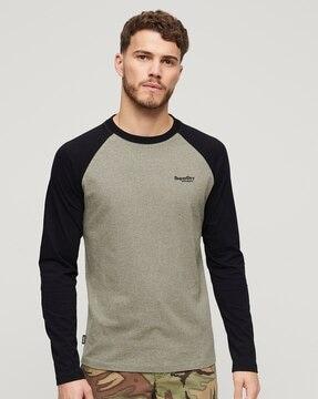 essential baseball long-sleeve crew-neck t-shirt