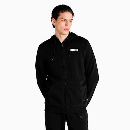 essential full-zip men's hoodie