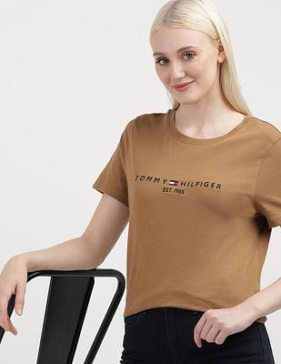 essential hilfiger crew neck t-shirt