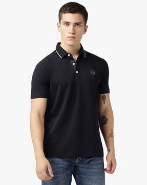 essential jersey polo t-shirt