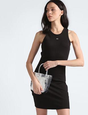 essential logo bodycon dress