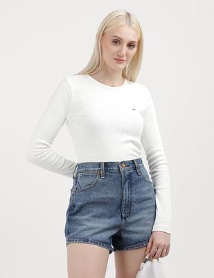 essential rib long sleeve t-shirt