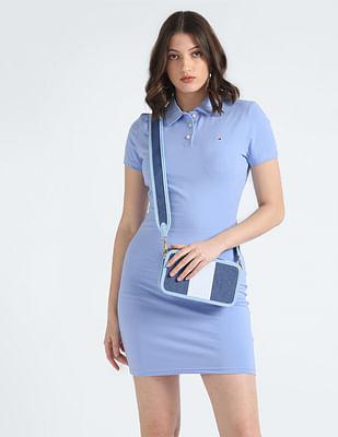 essential slim polo dress