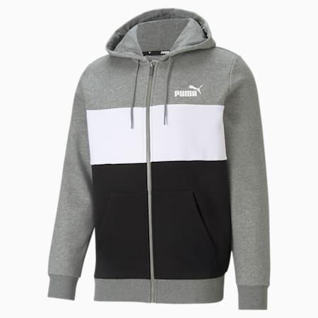 essentials+ full-zip men's hoodie