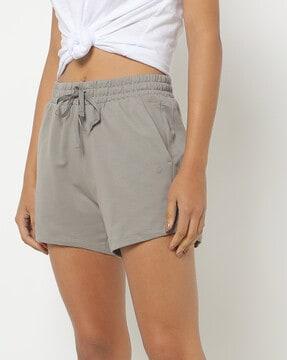 essentials e078 shorts with elasticated drawstring waist