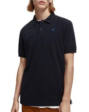 essentials organic cotton pique polo t-shirt