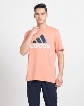 essentials single jersey big logo t-shirt