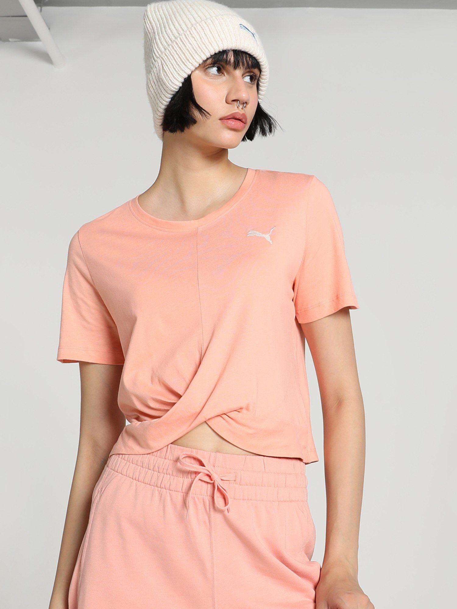 essentials skimmer women pink t-shirt