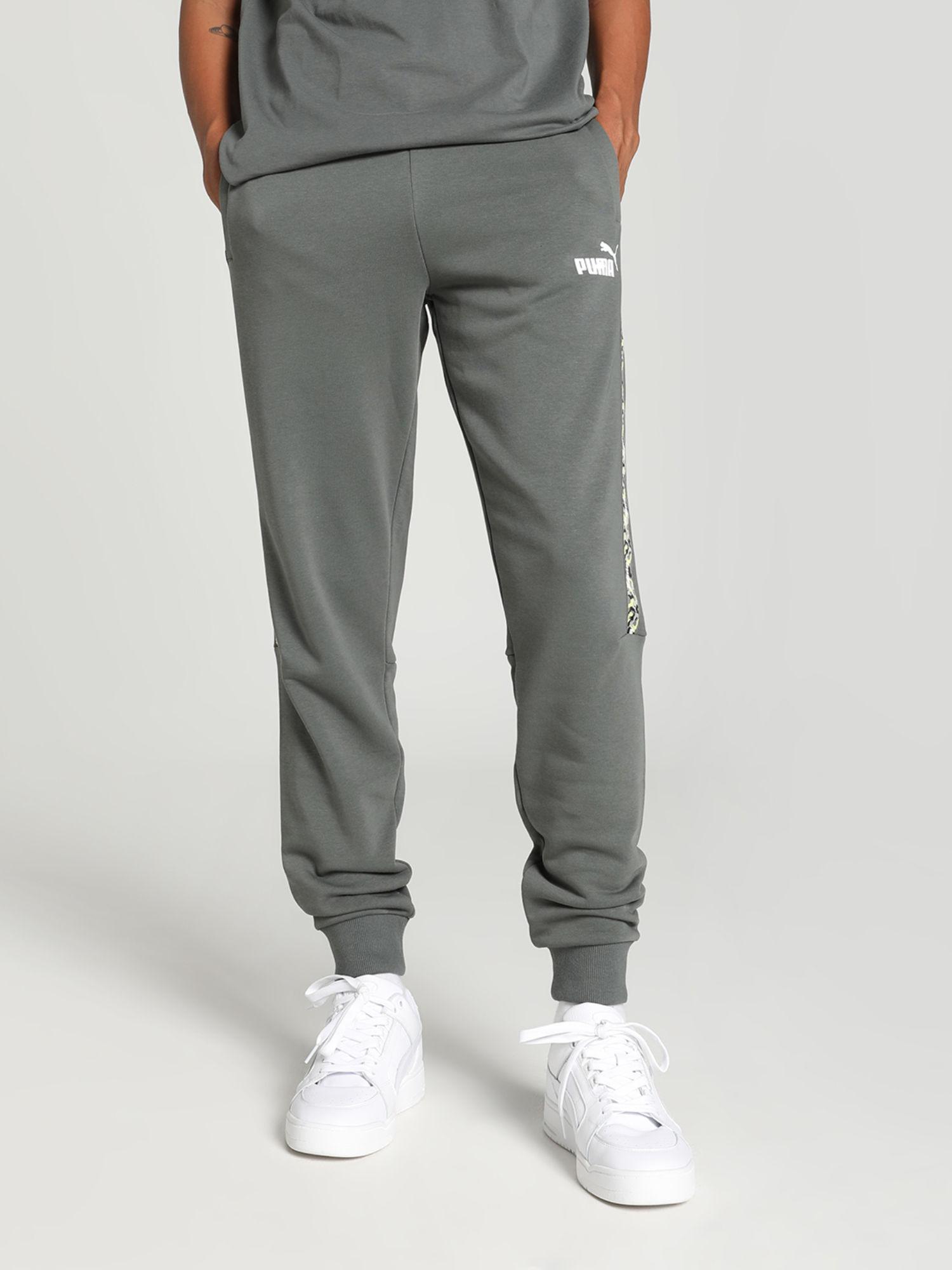 essentials tape camo sweat mens grey joggers