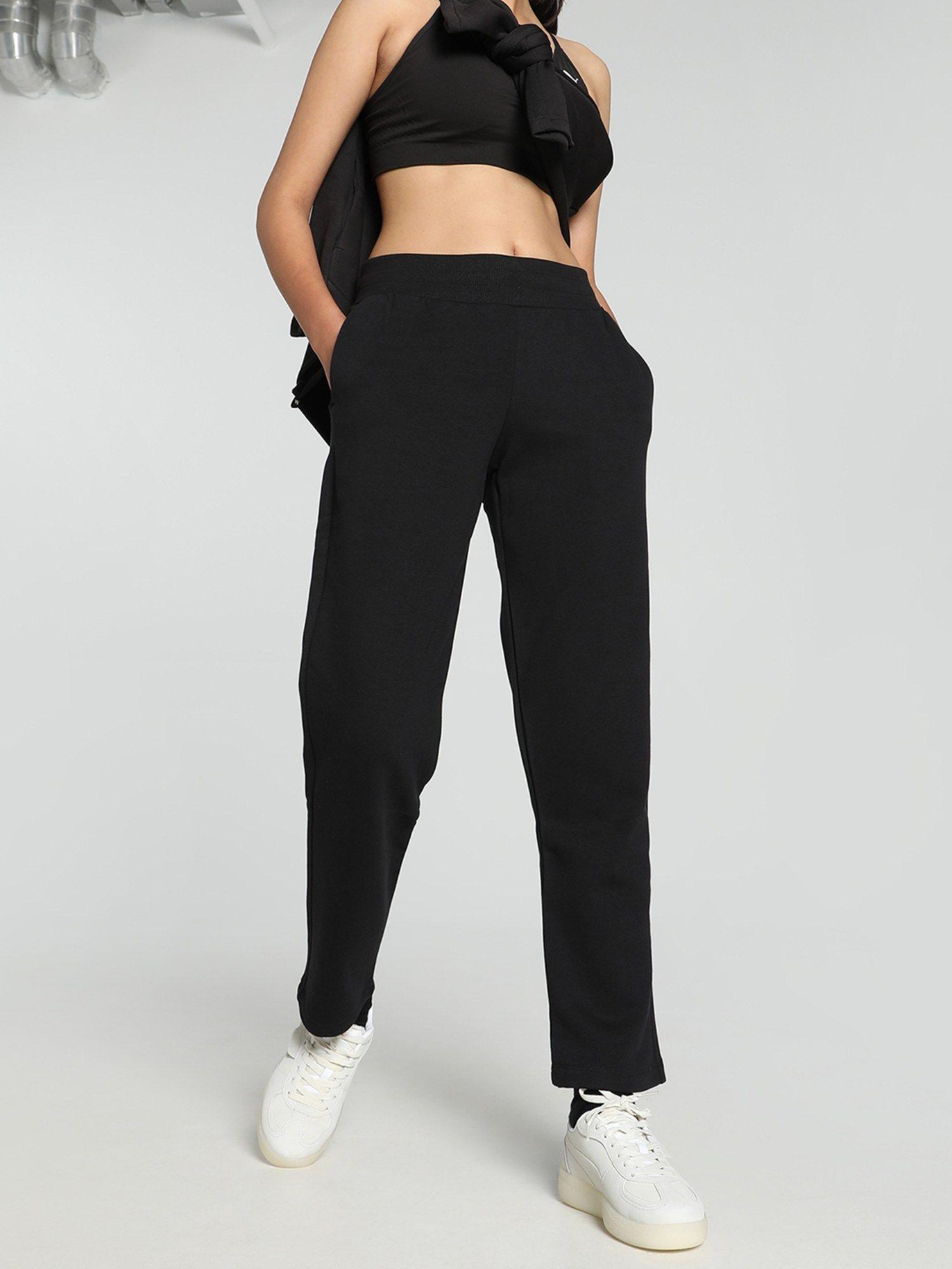 essentials womens black sweatpants