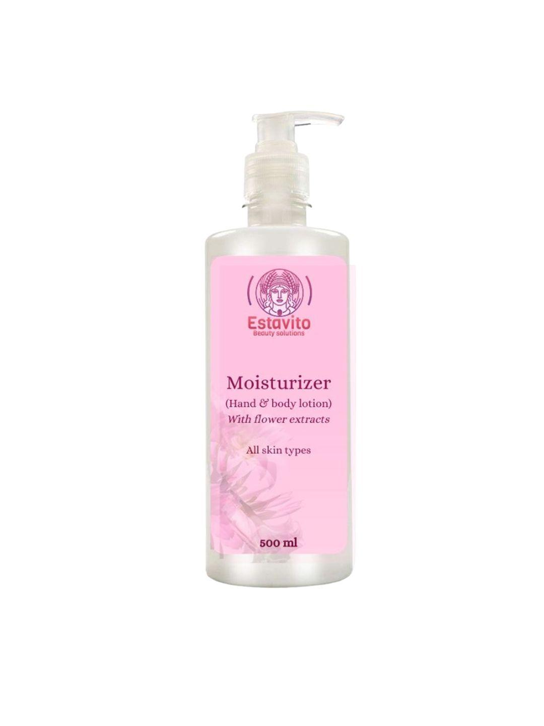 estavito beauty solutions flower extracts hand & body lotion - 500ml