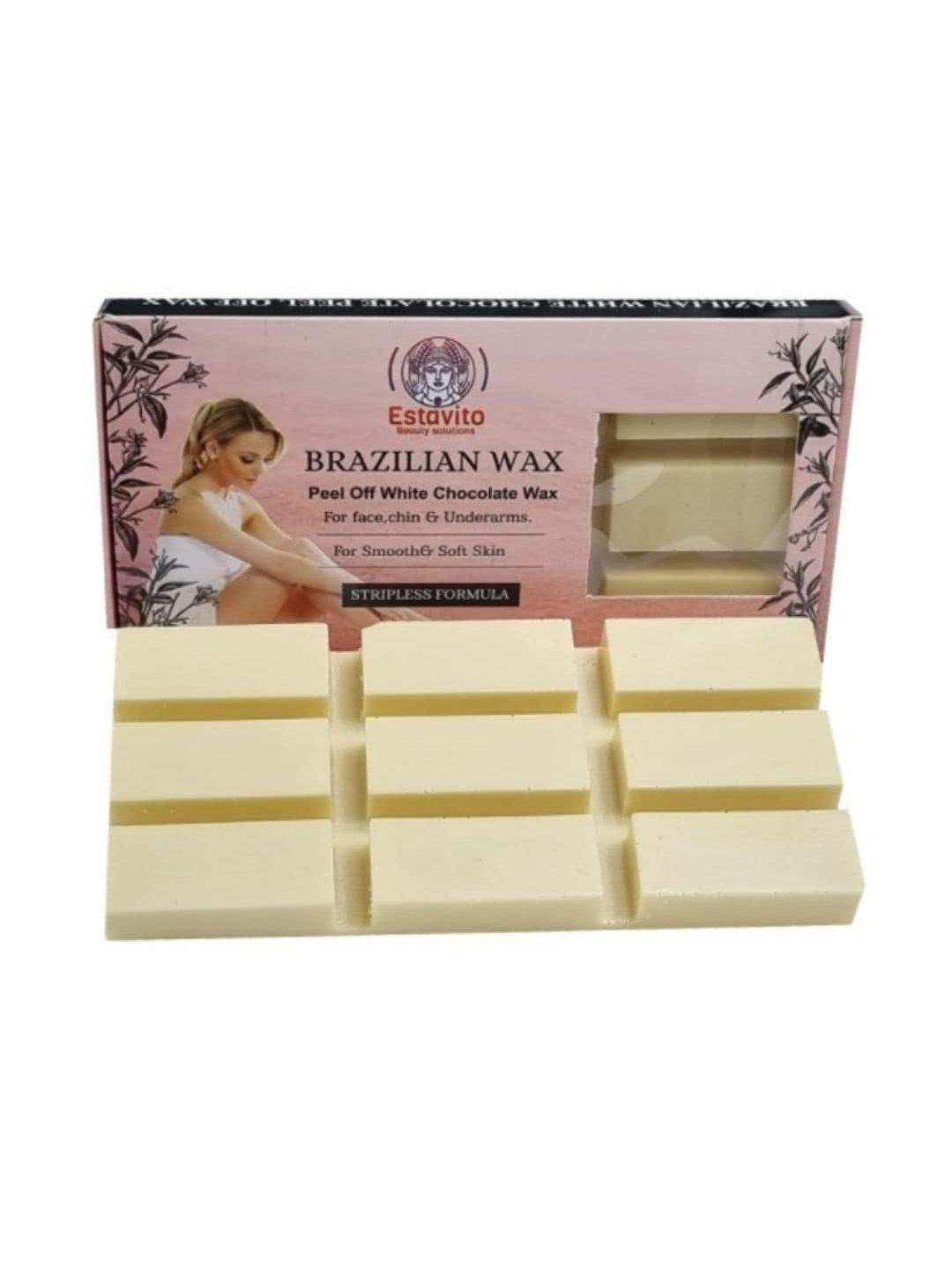 estavito brazilian white chocolate strip-less wax 500gms