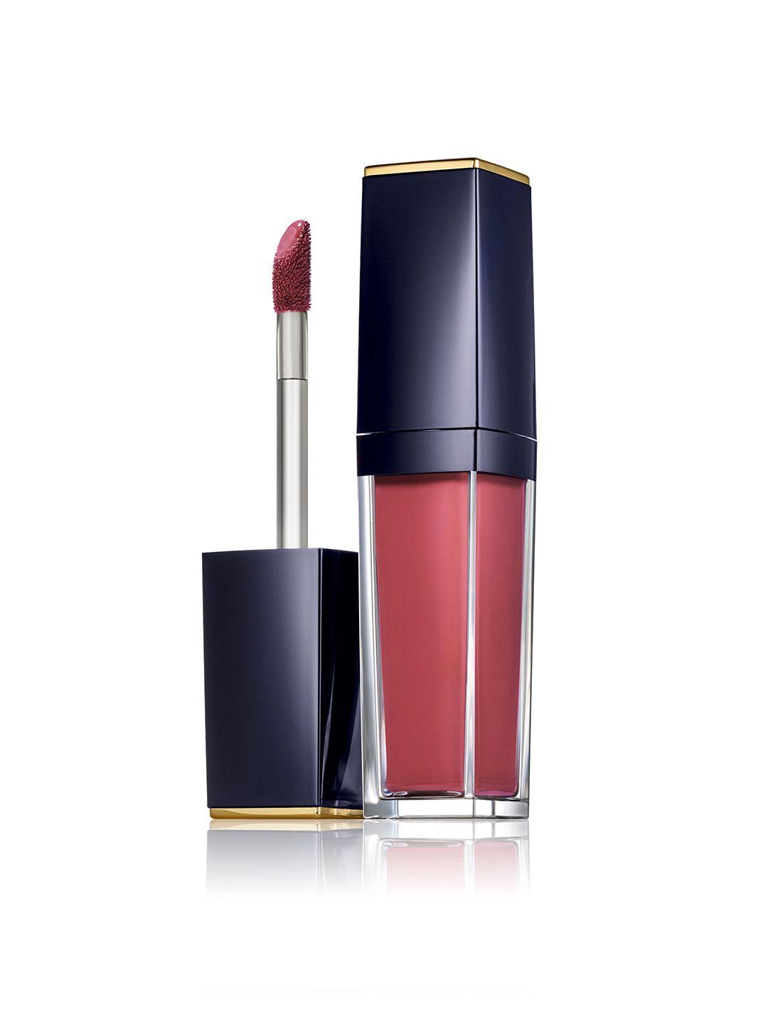 estee lauder rebellious rose pure color envy paint-on liquid lipcolor 420 7ml