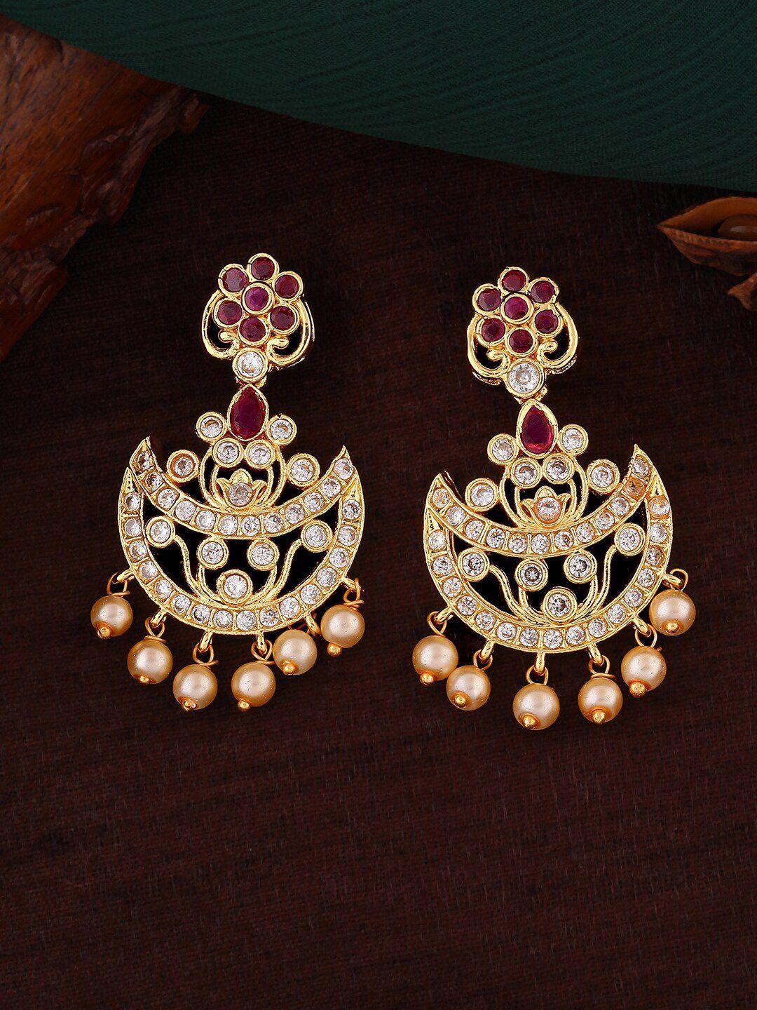 estele crescent shaped chandbalis earrings