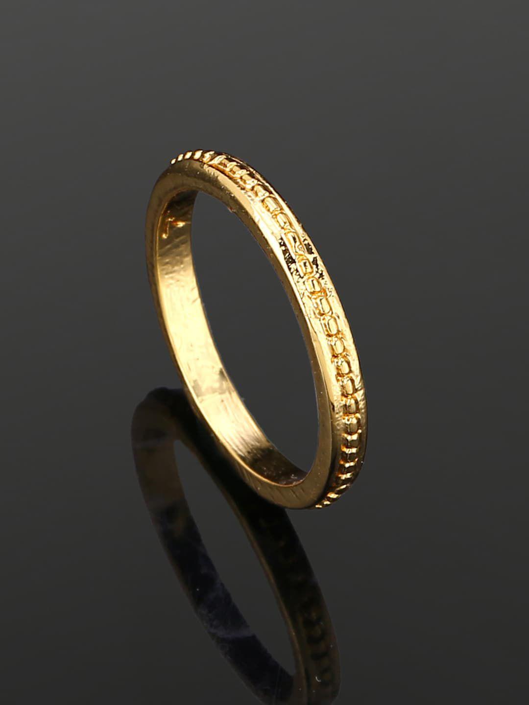 estele gold-plated finger ring