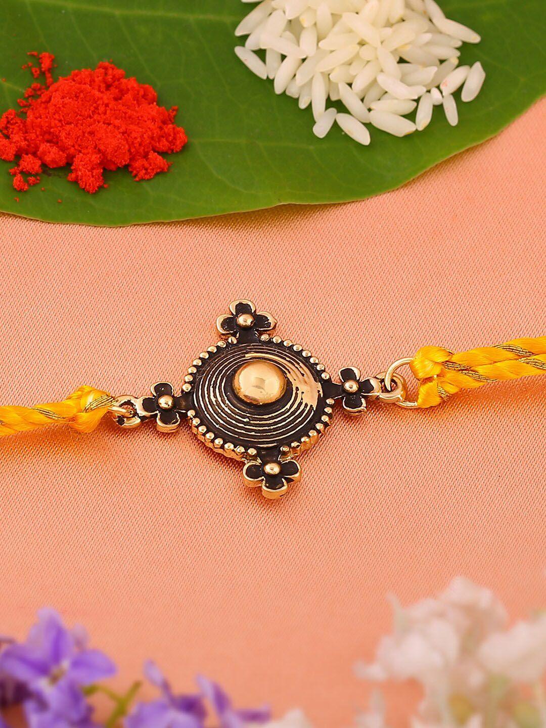 estele gold-plated rakhi