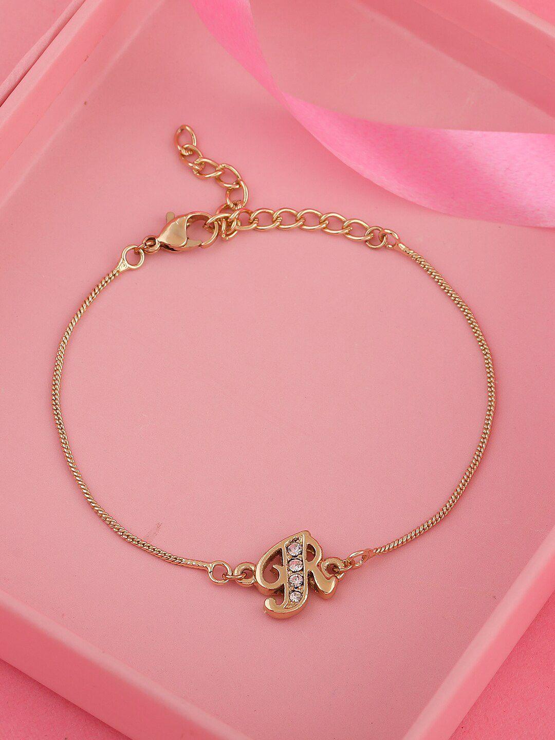 estele women gold-plated charm bracelet