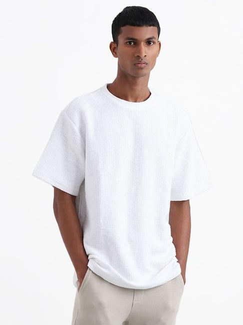eta by westside off-white relaxed fit sun t-shirt