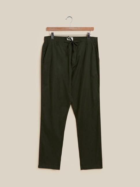 eta by westside olive slim fit chinos