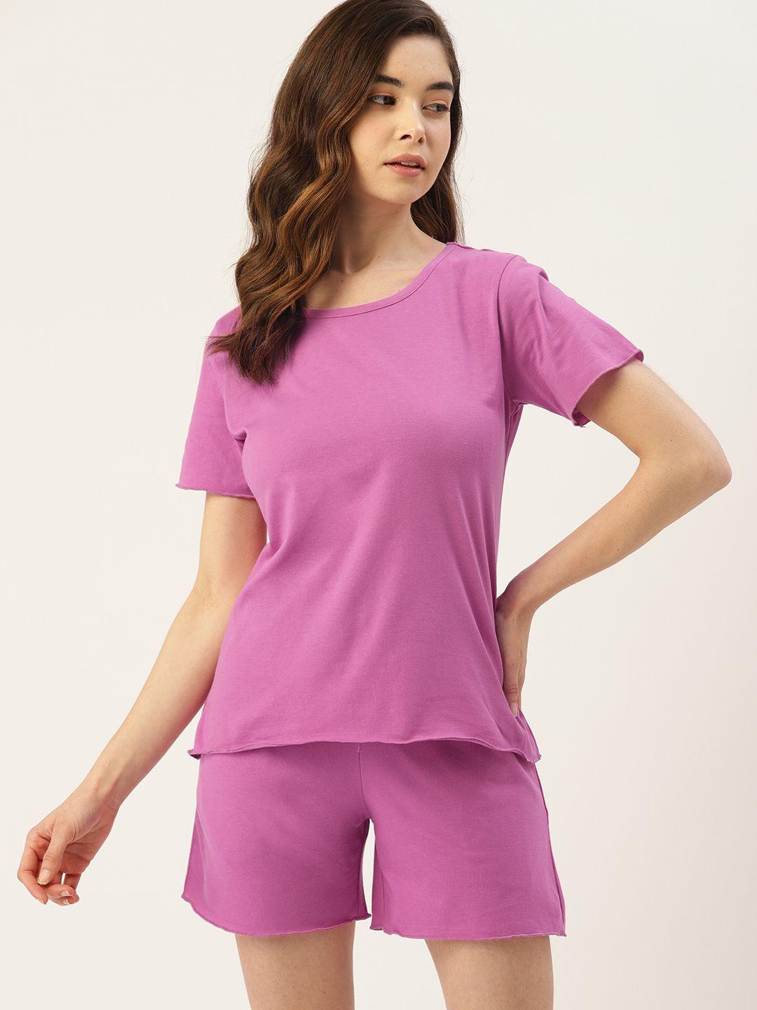 etc women cotton night suit