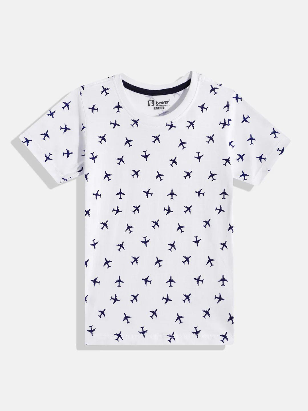 eteenz boys conversational printed cotton t-shirt