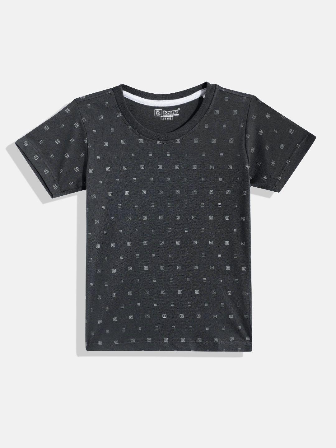 eteenz boys premium cotton conversational printed t-shirt