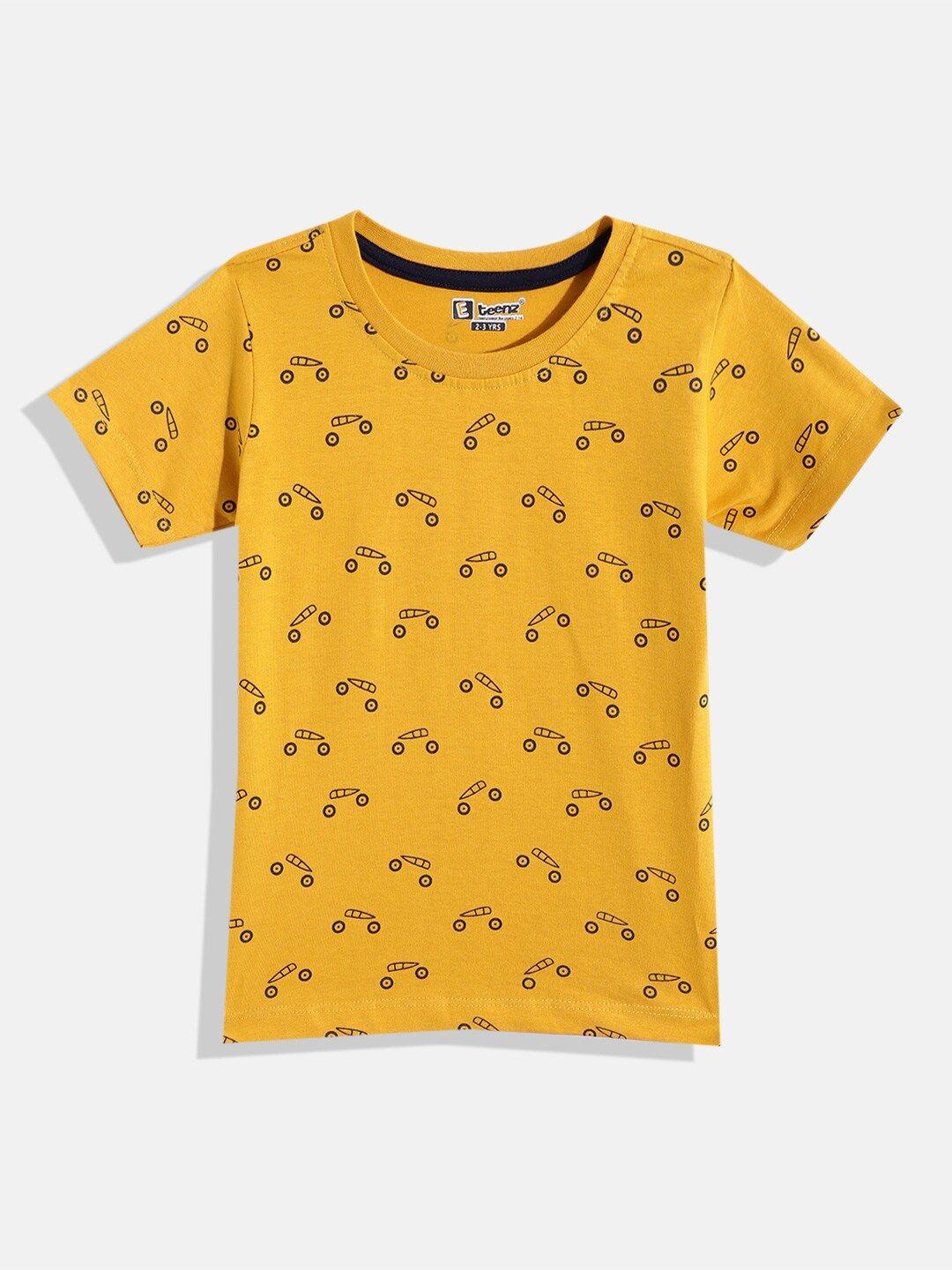 eteenz boys printed cotton t-shirt