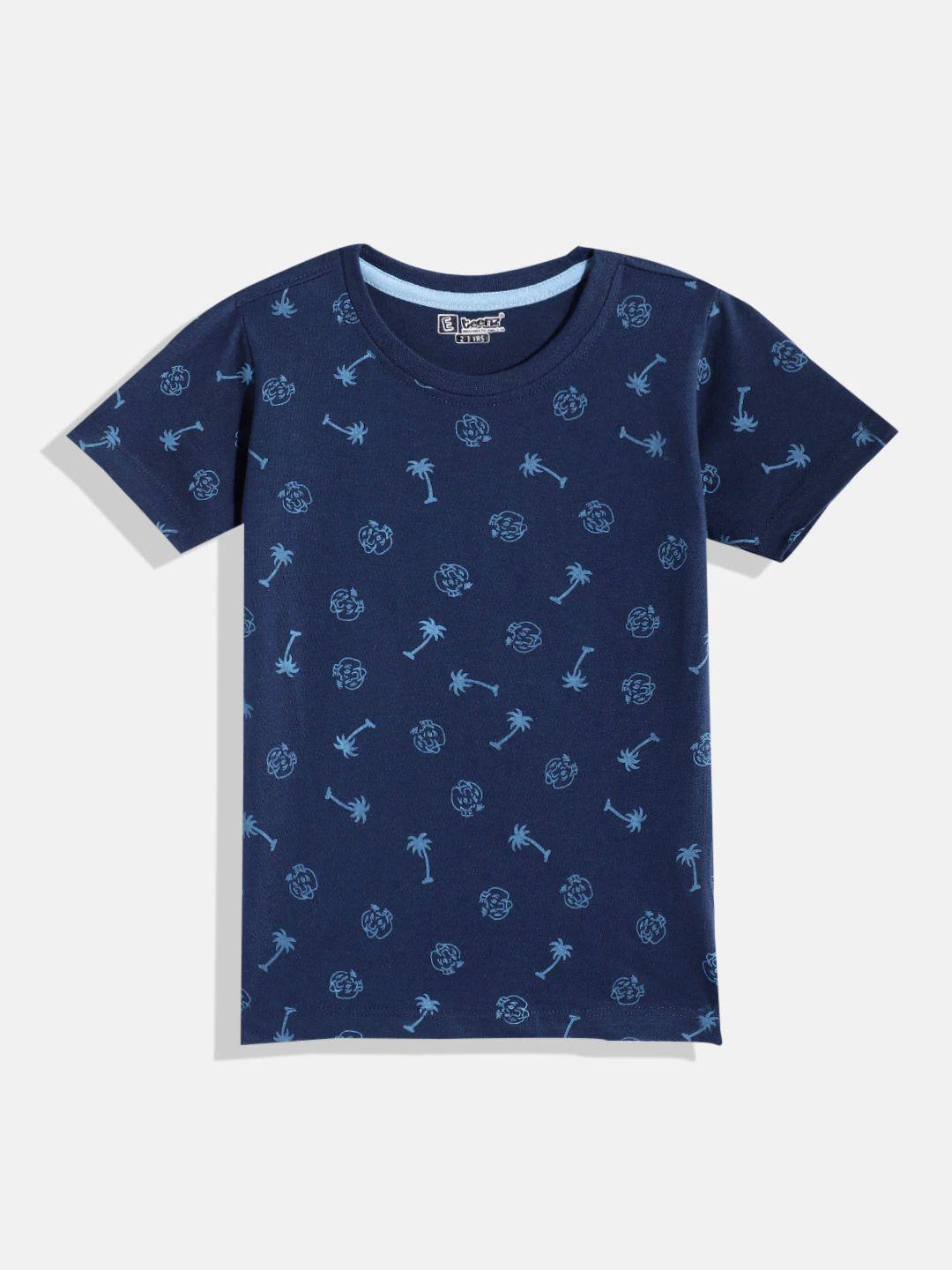 eteenz boys tropical printed cotton t-shirt