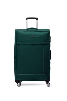 eternal medium size green check-in luggage - green