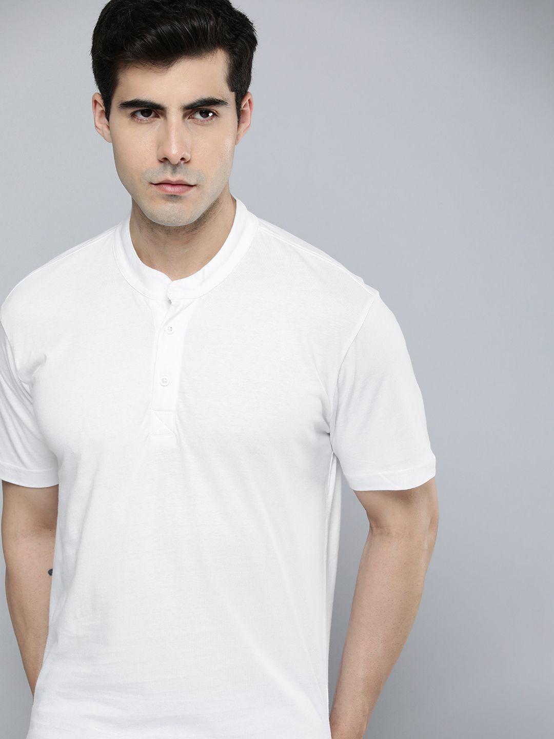 ether henley neck t-shirt