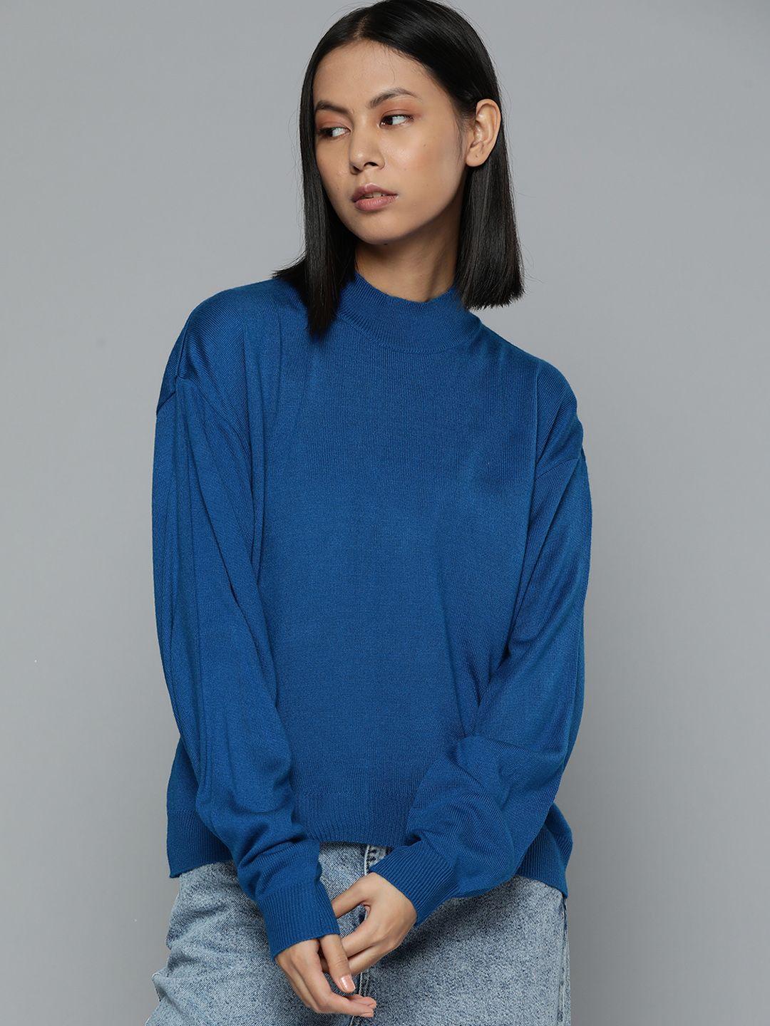 ether women high neck pullover