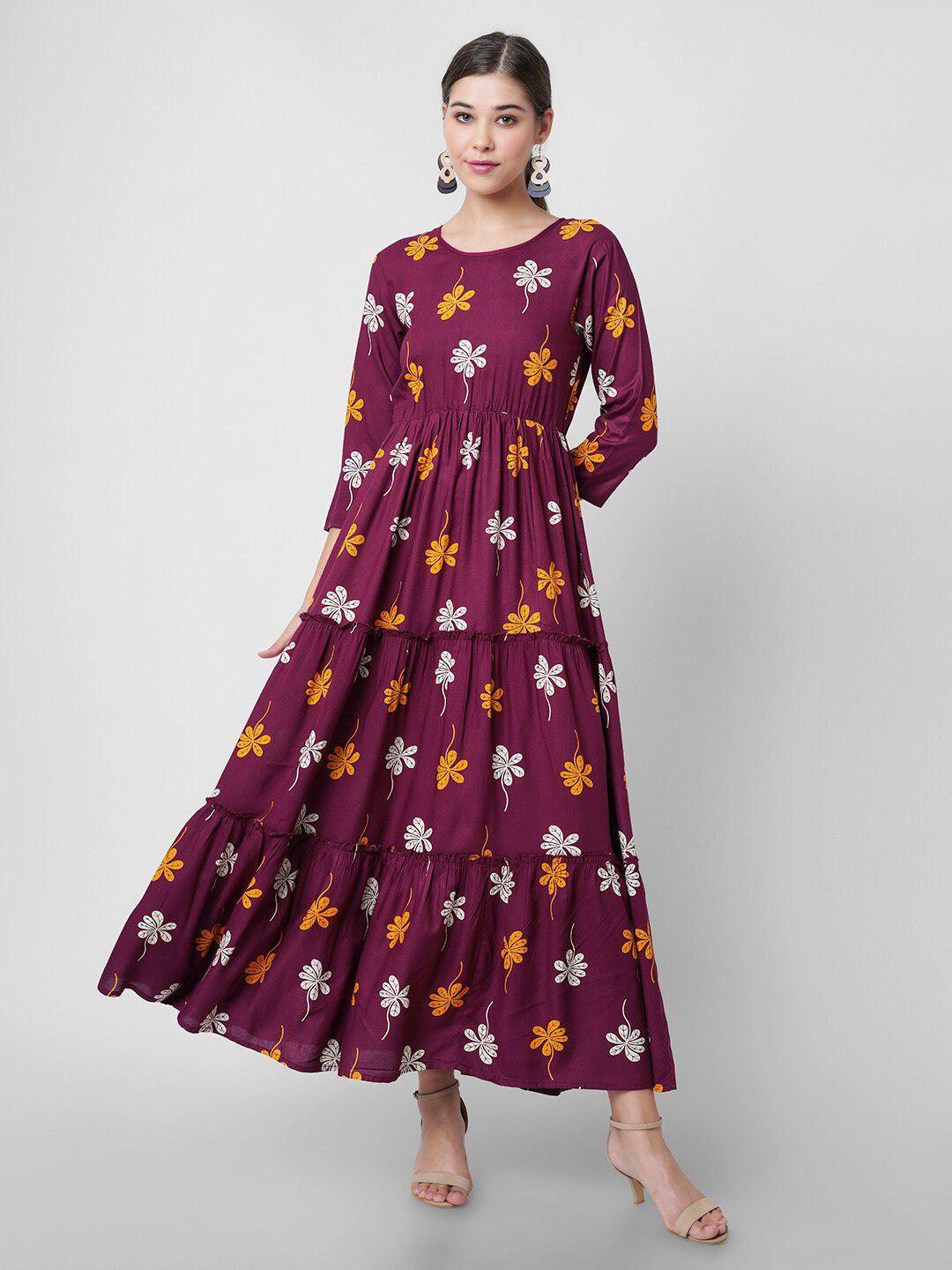 ethnic dressar floral maxi ethnic dress