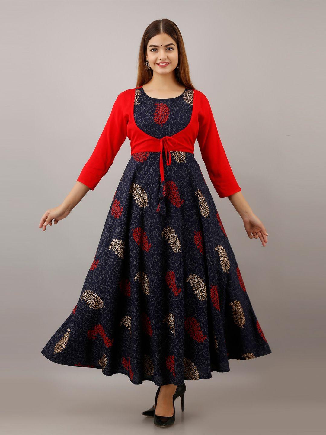 ethnic dressar floral printed ethnic maxi ethnic dress