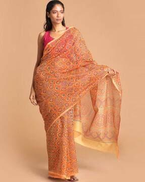 ethnic motifs gadwal saree