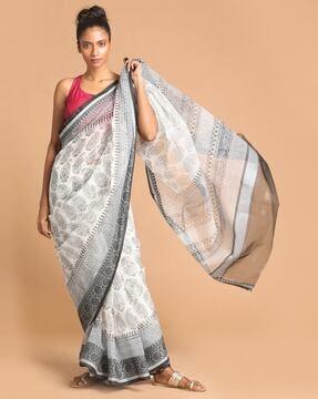 ethnic motifs supernet kota saree