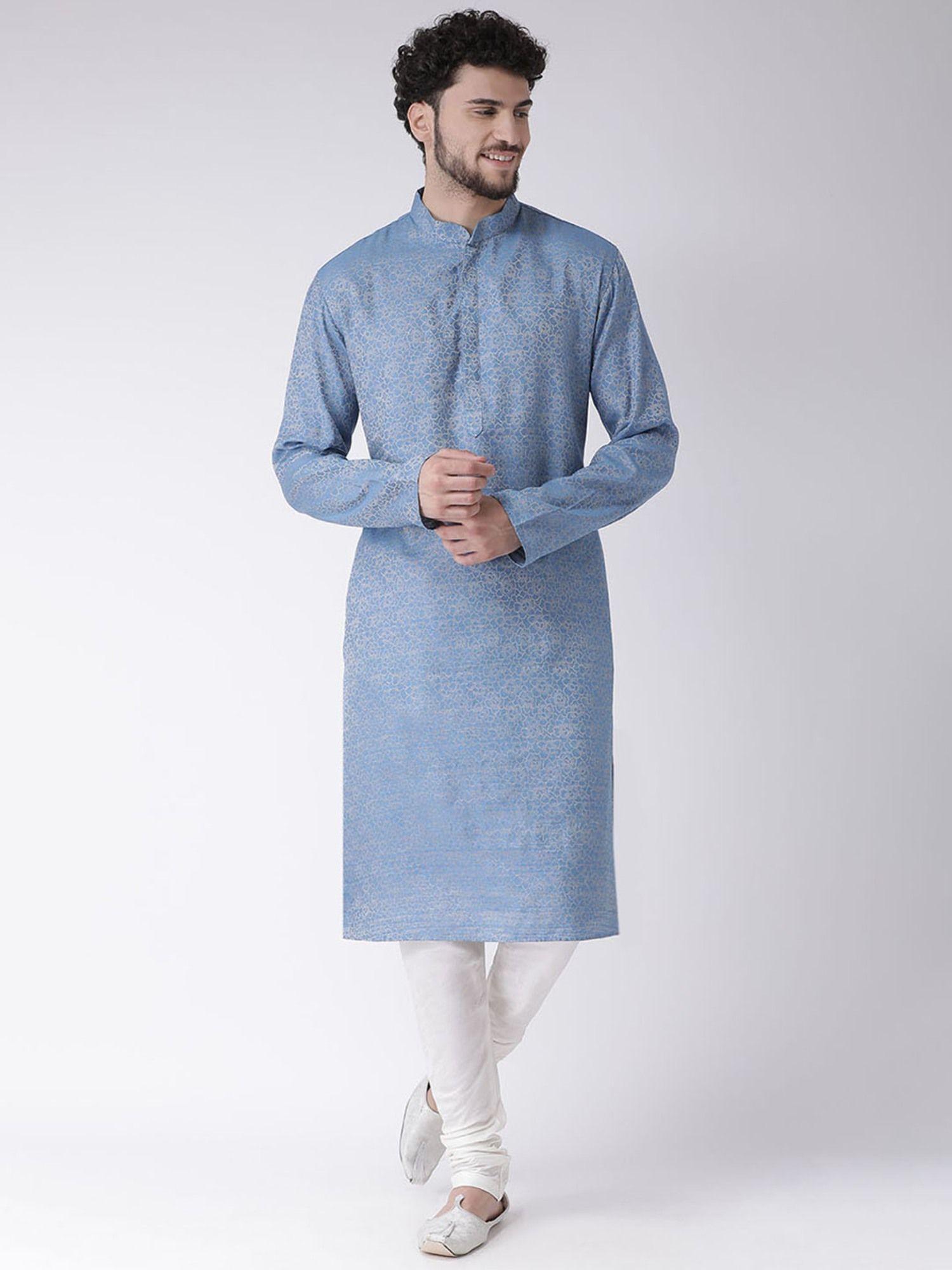 ethnic wear kurta set for men (set of 2)