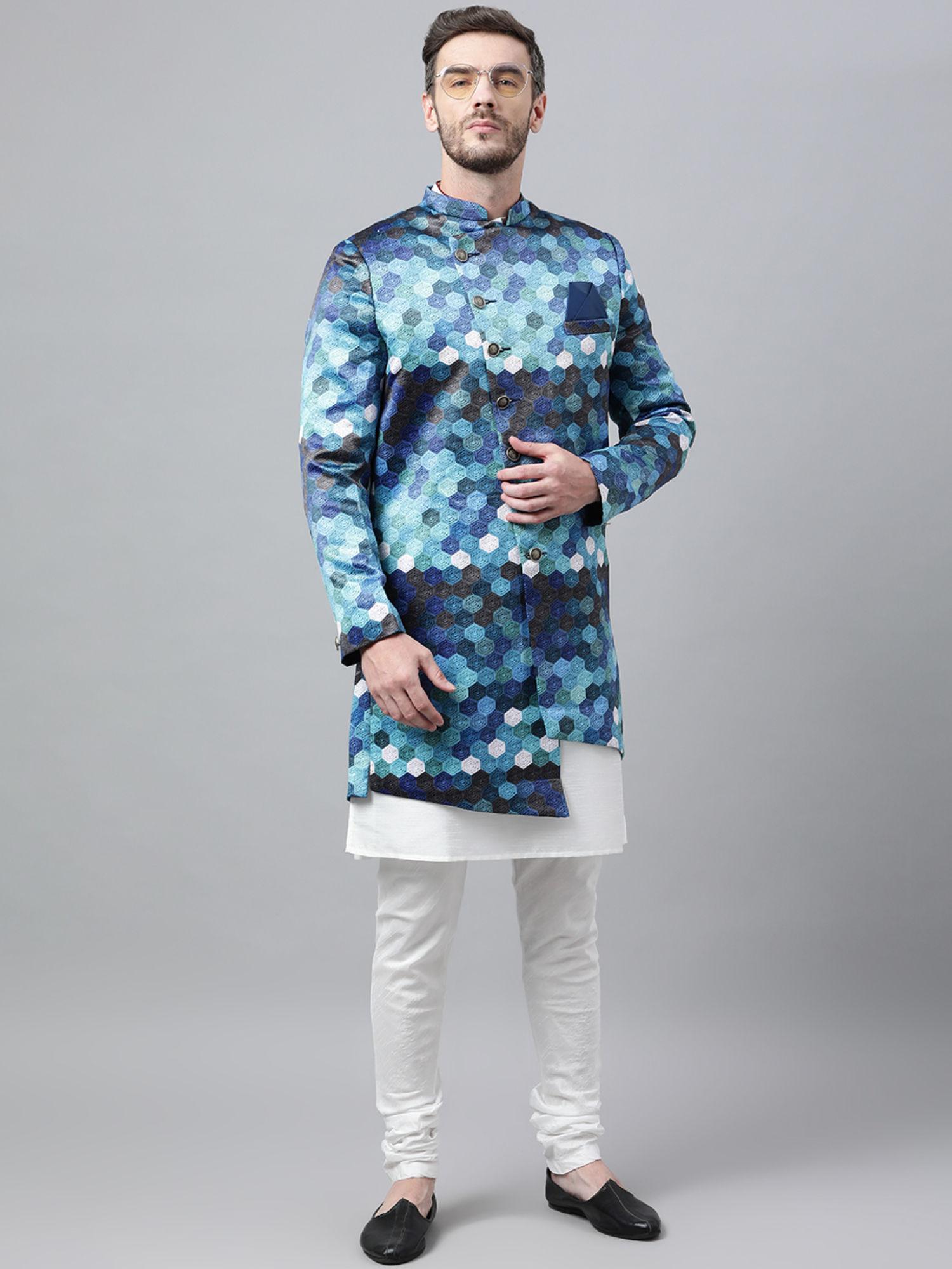 ethnicwear sherwani for men - multi color