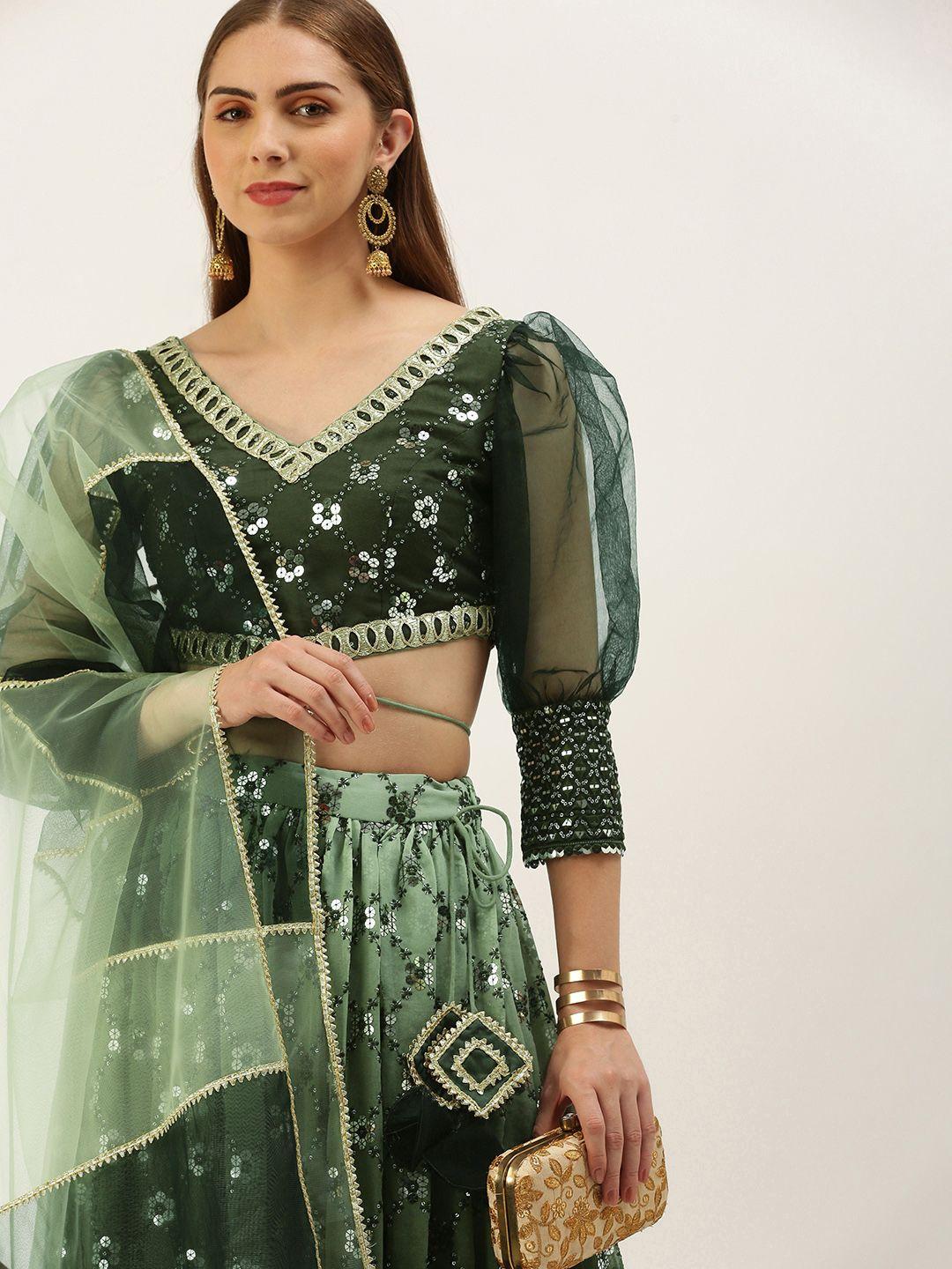 ethnovog ready to wear lehenga & blouse with dupatta