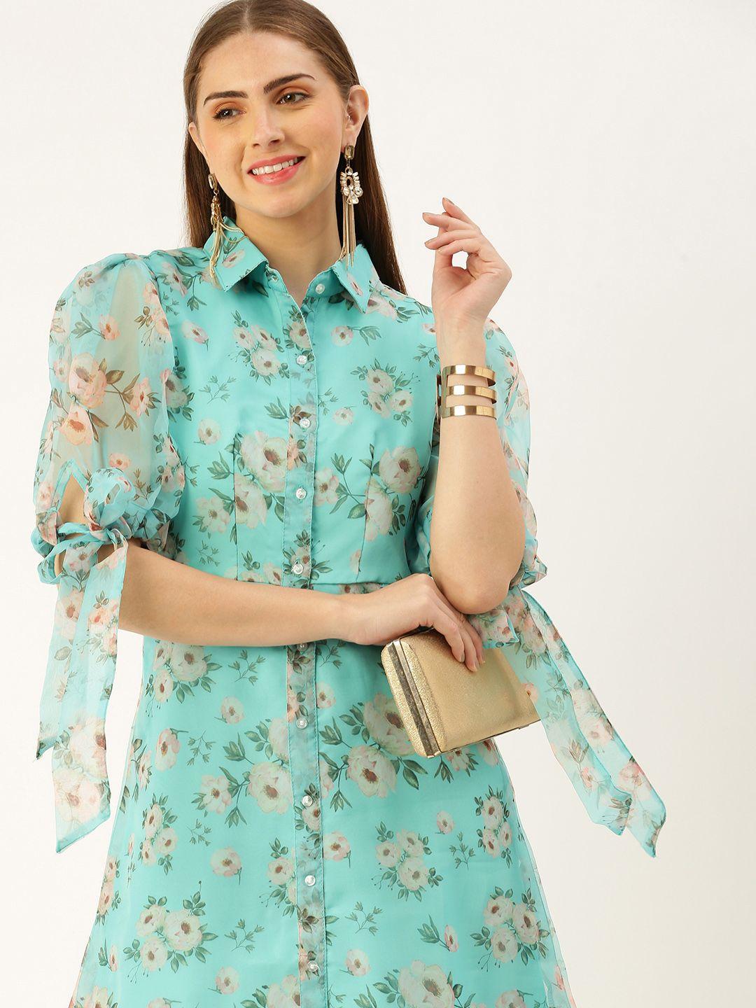 ethnovog women floral printed kurta