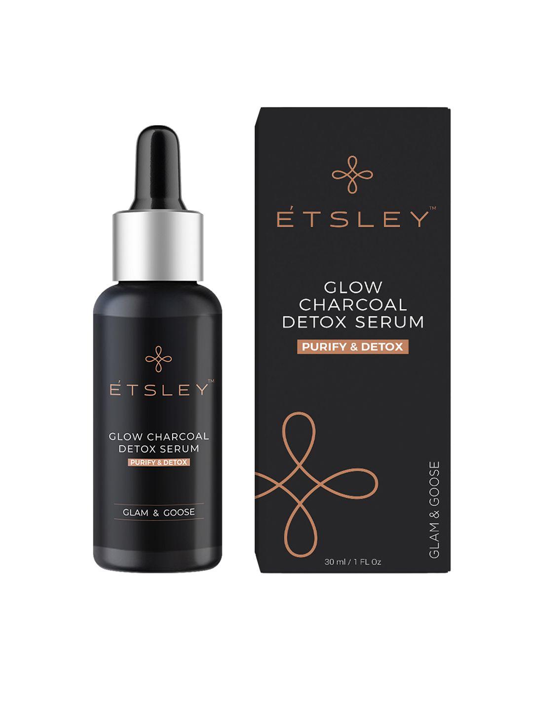 etsley glow charcoal detox serum purify & detox serum
