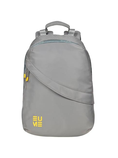 eume 22 ltrs grey medium laptop backpack
