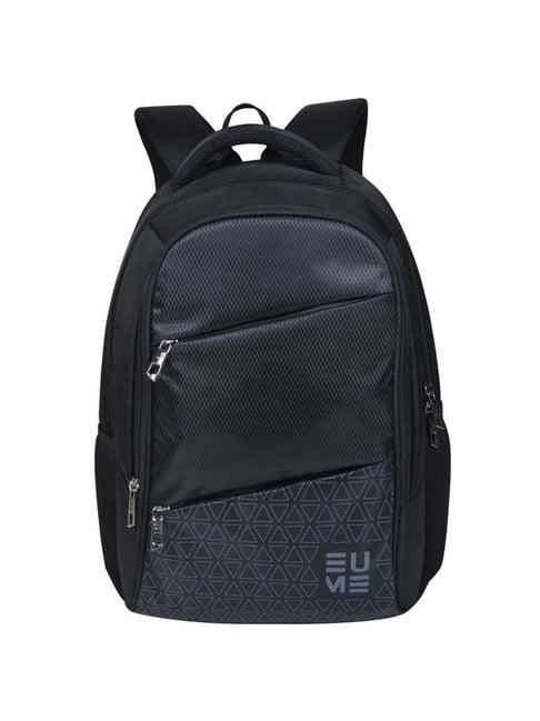 eume virgo 29 ltrs black medium laptop backpack