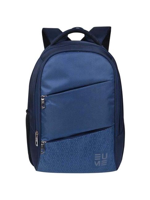 eume virgo 29 ltrs navy blue medium laptop backpack