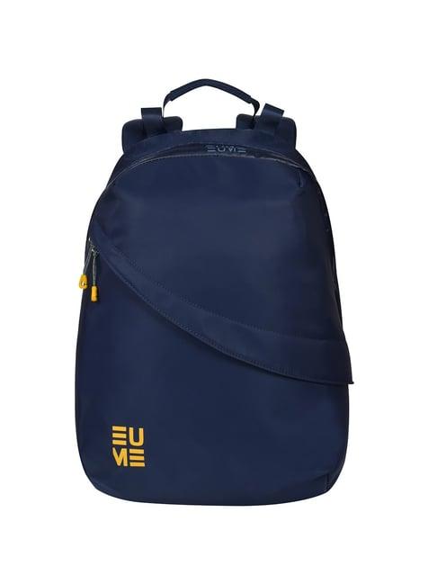 eume 22 ltrs navy medium laptop backpack