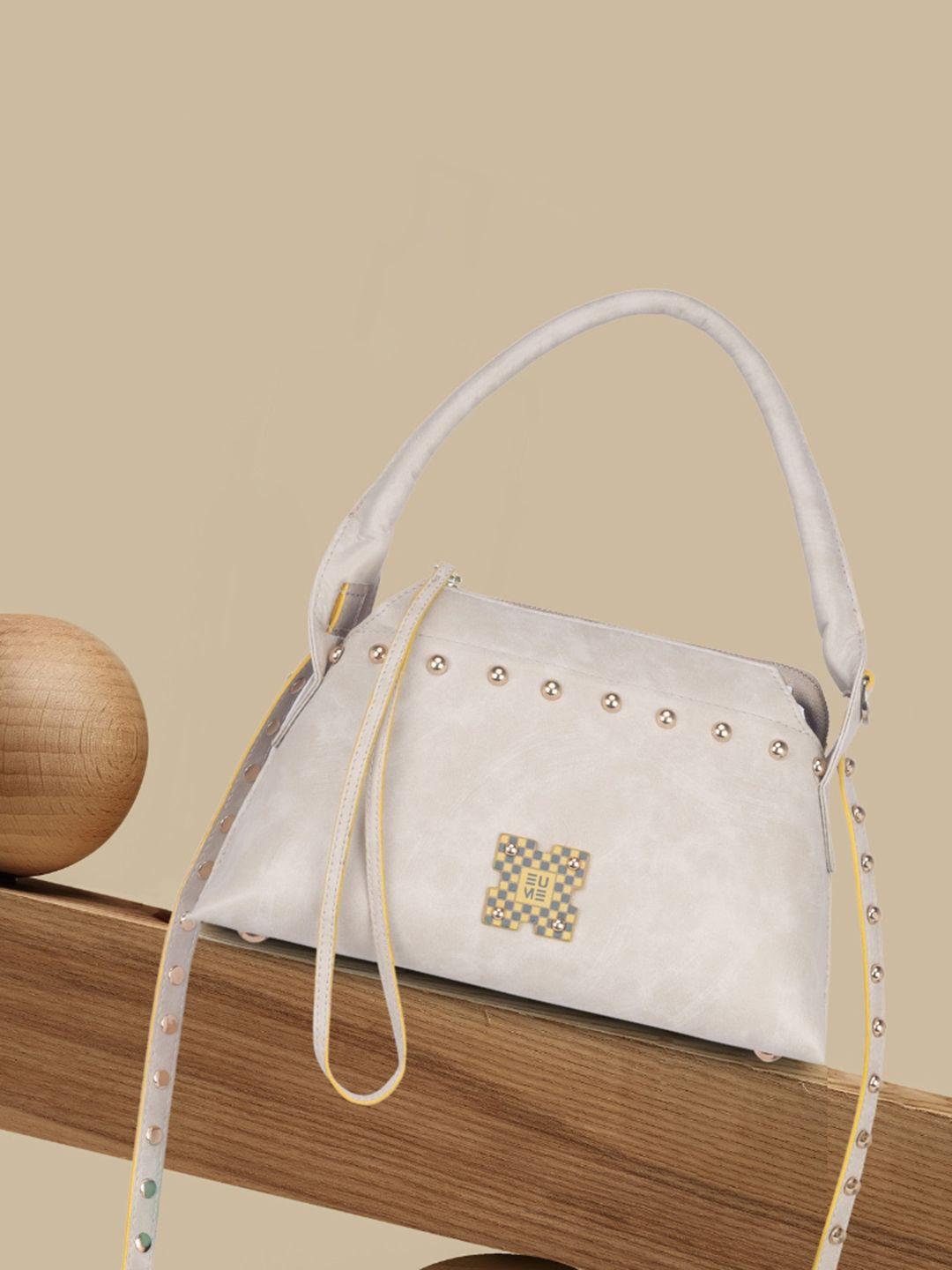 eume embellished structured handheld bag