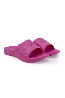 eva slip-on boys comfort slides - pink